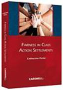 Cover of Fairness in Class Action Settlements