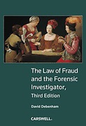 Cover of The Law of Fraud and the Forensic Investigator