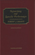 Cover of Injunctions and Specific Performance