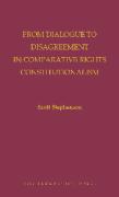 Cover of From Dialogue to Disagreement in Comparative Rights Constitutionalism
