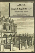 Cover of A Sketch of English Legal History