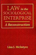 Cover of Law in the Sociological Enterprise