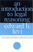 Cover of An Introduction to Legal Reasoning