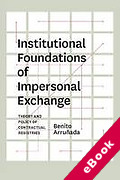 Cover of Institutional Foundations of Impersonal Exchange: Theory and Policy of Contractual Registries (eBook)