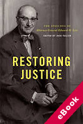 Cover of Restoring Justice: The Speeches of Attorney General Edward H. Levi (eBook)
