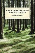 Cover of Environmental Law for Biologists