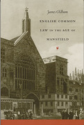 Cover of English Common Law in the Age of Mansfield