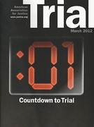 Cover of Trial: Journal of the American Association for Justice