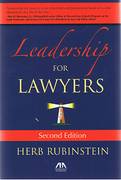Cover of Leadership for Lawyers