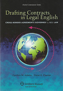 Cover of Drafting Contracts in Legal English: Cross-Border Agreements Governed by U.S. Law