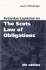 Cover of Avizandum Legislation on the Scots Law of Obligations