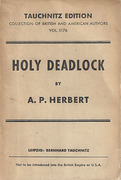 Cover of Holy Deadlock