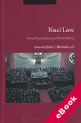 Cover of Nazi Law: From Nuremberg to Nuremberg (eBook)