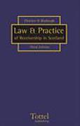 Cover of Greene &#38; Fletcher The Law and Practice of Receivership in Scotland