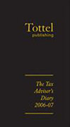 Cover of Tax Adviser's Diary 2007