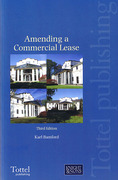Cover of Amending a Commercial Lease