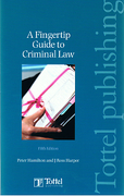 Cover of Fingertip Guide to Criminal Law