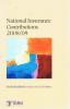 Cover of National Insurance Contributions 2008/09