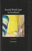 Cover of Social Work Law in Scotland