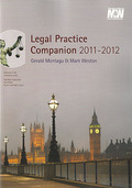 Cover of Legal Practice Companion 2011 - 2012