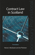 Cover of Contract Law in Scotland