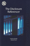 Cover of Disclosure Referencer