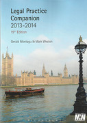 Cover of Legal Practice Companion 2013 - 2014