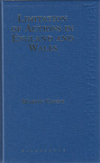 Cover of Limitation of Actions in England and Wales