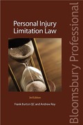 Cover of Personal Injury Limitation Law