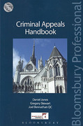Cover of Criminal Appeals Handbook