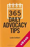 Cover of 365 Daily Advocacy Tips (eBook)