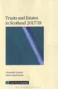 Cover of Trusts and Estates in Scotland 2017/18