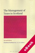 Cover of The Management of Taxes in Scotland (eBook)