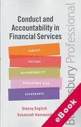 Cover of Conduct and Accountability in Financial Services: A Practical Guide (eBook)