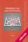 Cover of Mediation Law and Civil Practice (eBook)