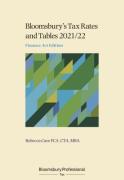 Cover of Bloomsbury's Tax Rates and Tables 2021/22: Finance Act Edition
