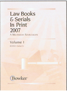 Cover of Law Books and Serials in Print 2007: A Multimedia Sourcebook