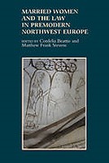 Cover of Married Women and the Law in Premodern Northwest Europe