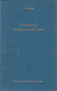 Cover of Sources of International Law