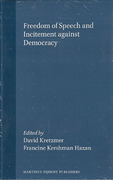 Cover of Freedom of Speech and Incitement Against Democracy