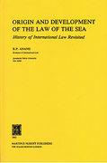 Cover of Origin and Development of the Law of the Sea: History of International Law revisited
