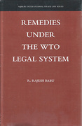 Cover of Remedies under the WTO Legal System