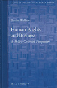 Cover of Human Rights and Business: A Policy-Oriented Perspective