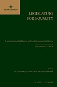 Cover of Legislating for Equality: A Multinational Collection of Non-Discrimination Norms. Volume III: Africa