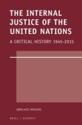 Cover of The Internal Justice of the United Nations: A Critical History 1945-2015