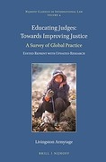 Cover of Educating Judges: Towards Improving Justice