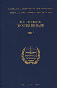 Cover of International Tribunal on the Law of the Sea: Basic Texts / Textes de Base 2015