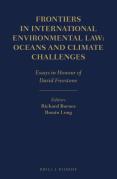 Cover of Frontiers in International Environmental Law: Oceans and Climate Challenges: Essays in Honour of David Freestone