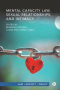 Cover of Mental Capacity Law, Sexual Relationships, and Intimacy