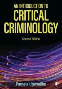 Cover of An Introduction To Critical Criminology
